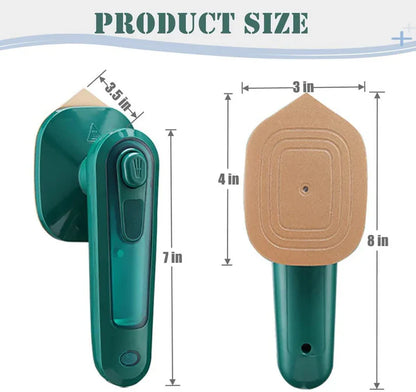 Portable Handheld Mini Electric Iron – Travel & Home Clothes Steamer