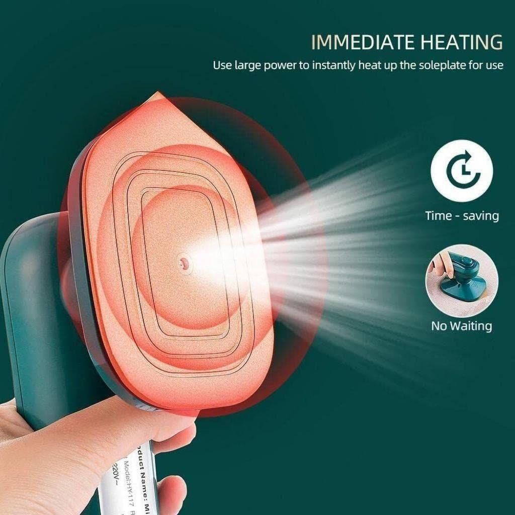 Portable Handheld Mini Electric Iron – Travel & Home Clothes Steamer