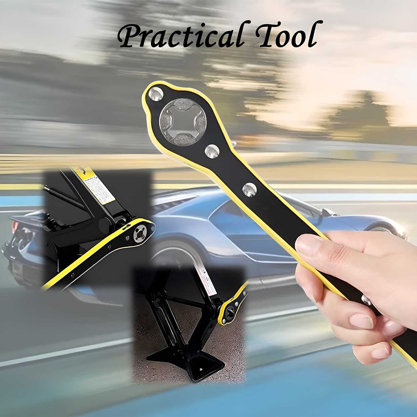 Advanced Car Jack Wrench Tool