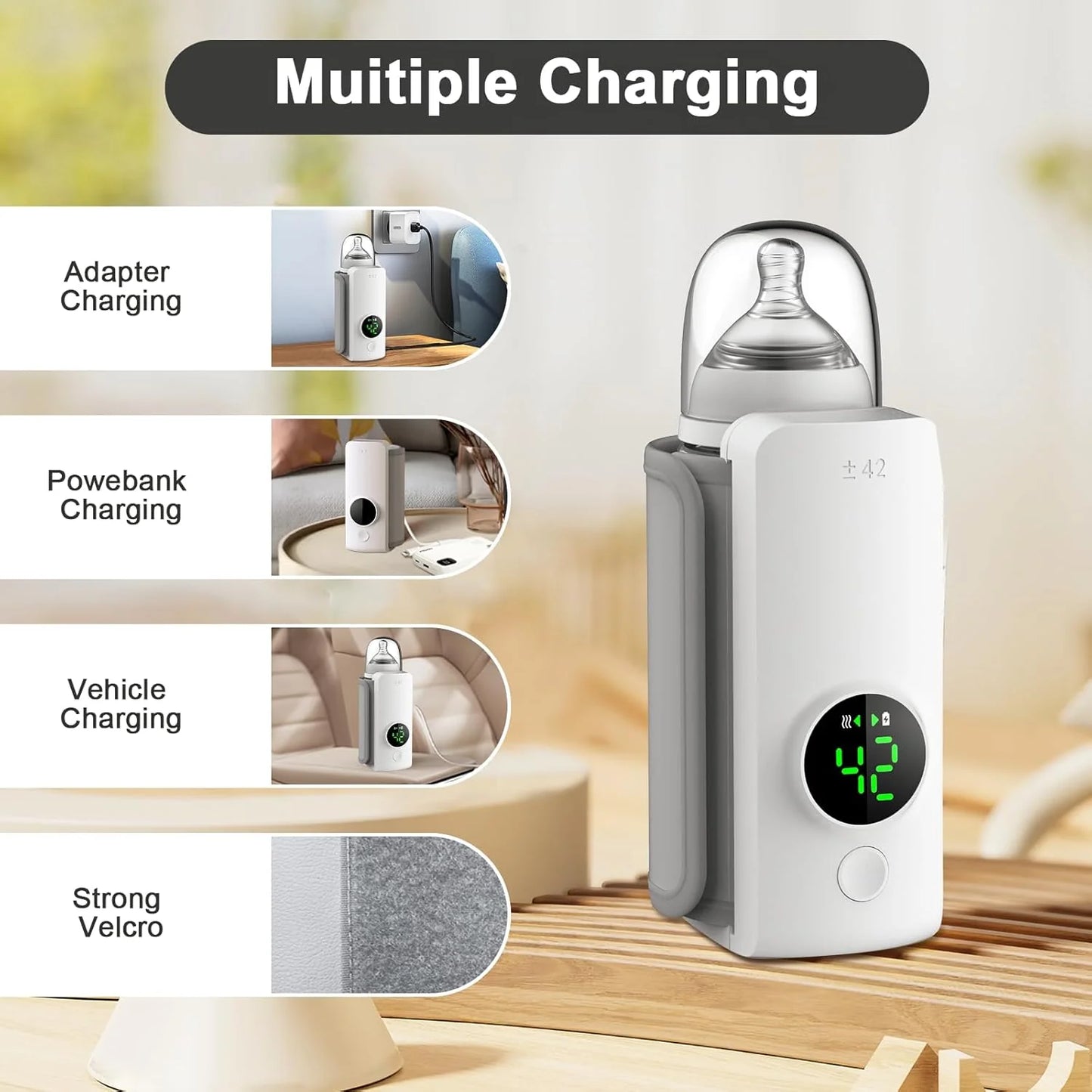 Portable Baby Milk Bottle Warmer For Travel